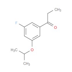 Aobchem&nbsp;1-(3-Fluoro-5-isopropoxyphenyl)propan-1-one | ≥95% | CAS 2819691-65-9 | C12H15FO2 | 1g