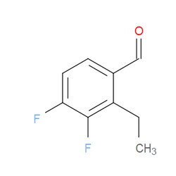 Aobchem&nbsp;2-Ethyl-3 4-difluorobenzaldehyde | ≥97% | CAS 2706786-15-2 | C9H8F2O | 500mg