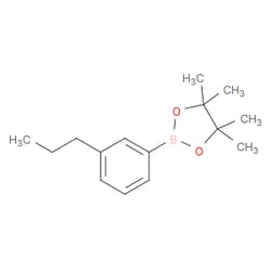 Aobchem&nbsp;4 4 5 5-Tetramethyl-2-(3-propylphenyl)-1 3 2-dioxaborolane | ≥95% | CAS 1402884-05-2 | C15H23BO2 | 500mg