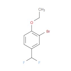 Aobchem&nbsp;2-Bromo-4-(difluoromethyl)-1-ethoxybenzene | ≥97% | CAS 2706133-26-6 | C9H9BrF2O | 250mg