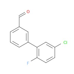 Aobchem&nbsp;5 -Chloro-2 -fluoro-[1 1 -biphenyl]-3-carbaldehyde | ≥95% | CAS 1242339-22-5 | C13H8ClFO | 500mg