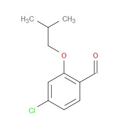 Aobchem&nbsp;4-Chloro-2-isobutoxybenzaldehyde | ≥97% | CAS 1602198-60-6 | C11H13ClO2 | 250mg
