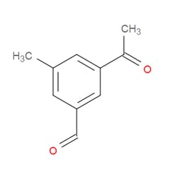 Aobchem&nbsp;3-Acetyl-5-methylbenzaldehyde | ≥97% | CAS 1393534-41-2 | C10H10O2 | 250mg