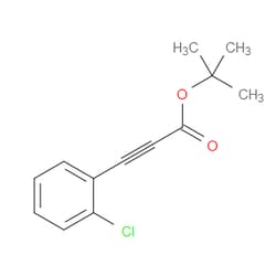 Aobchem&nbsp;1 1-Dimethylethyl 3-(2-chlorophenyl)-2-propynoate | ≥95% | CAS 1072190-54-5 | C13H13ClO2 | 250mg