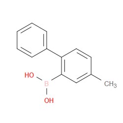 Aobchem&nbsp;(4-Methyl-[1 1 -biphenyl]-2-yl)boronic acid | ≥97% | CAS 2243975-76-8 | C13H13BO2 | 250mg