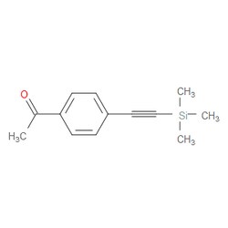 Aobchem&nbsp;1-[4-[2-(Trimethylsilyl)ethynyl]phenyl]ethanone | ≥95% | CAS 75883-03-3 | C13H16OSi | 250mg