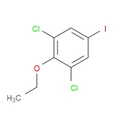 Aobchem&nbsp;1 3-Dichloro-2-ethoxy-5-iodobenzene | ≥97% | CAS 1253970-17-0 | C8H7Cl2IO | 250mg