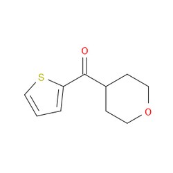Aobchem&nbsp;(Tetrahydro-2H-pyran-4-yl)-2-thienylmethanone | ≥95% | CAS 1344015-93-5 | C10H12O2S | 500mg