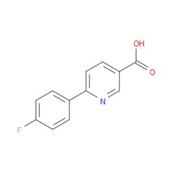 Aobchem&nbsp;6-(4-Fluorophenyl)nicotinic acid | ≥97% | CAS 223127-24-0 | C12H8FNO2 | 250mg