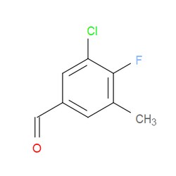 Aobchem&nbsp;3-Chloro-4-fluoro-5-methylbenzaldehyde | ≥97% | CAS 1780688-79-0 | C8H6ClFO | 1g