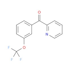 Aobchem&nbsp;2-Pyridinyl[3-(trifluoromethoxy)phenyl]methanone | ≥95% | CAS 1443336-37-5 | C13H8F3NO2 | 250mg