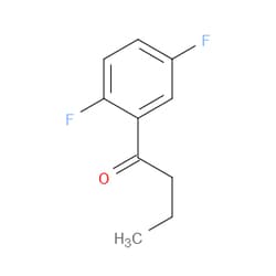 Aobchem&nbsp;1-Butanone  1-(2 5-difluorophenyl)- | ≥95% | CAS 55787-96-7 | C10H10F2O | 250mg