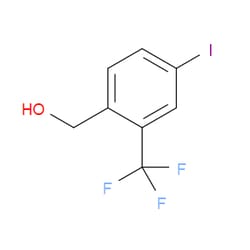 Aobchem&nbsp;(4-Iodo-2-(trifluoromethyl)phenyl)methanol | ≥97% | CAS 1253188-91-8 | C8H6F3IO | 500mg