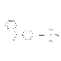 Aobchem&nbsp;Phenyl[4-[(trimethylsilyl)ethynyl]phenyl]methanone | ≥95% | CAS 220659-84-7 | C18H18OSi | 1g