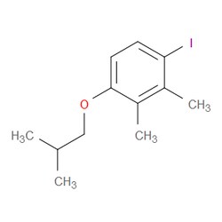 Aobchem&nbsp;1-Iodo-4-isobutoxy-2 3-dimethylbenzene | ≥97% | CAS 2734774-91-3 | C12H17IO | 500mg