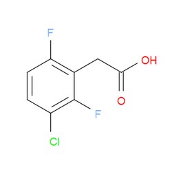 Aobchem&nbsp;2-(3-Chloro-2 6-difluorophenyl)acetic acid | ≥95% | CAS 261762-53-2 | C8H5ClF2O2 | 1g