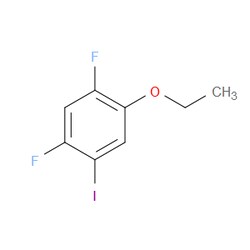 Aobchem&nbsp;1-Ethoxy-2 4-difluoro-5-iodobenzene | ≥97% | CAS 2092612-96-7 | C8H7F2IO | 250mg