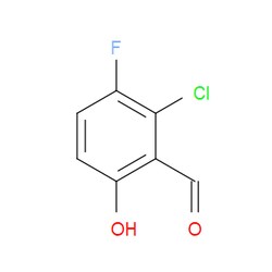 Aobchem&nbsp;2-Chloro-3-fluoro-6-hydroxybenzaldehyde | ≥95% | CAS 1263378-00-2 | C7H4ClFO2 | 250mg