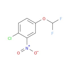 Aobchem&nbsp;1-Chloro-4-(difluoromethoxy)-2-nitrobenzene | ≥95% | CAS 200207-20-1 | C7H4ClF2NO3 | 1g