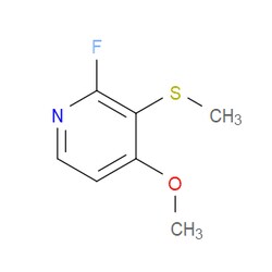 Aobchem&nbsp;2-Fluoro-4-methoxy-3-(methylthio)pyridine | ≥97% | CAS 2734779-44-1 | C7H8FNOS | 250mg
