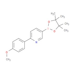 Aobchem&nbsp;2-(4-Methoxyphenyl)pyridine-5-boronic acid pinacol ester | ≥95% | CAS 1374263-53-2 | C18H22BNO3 | 500mg