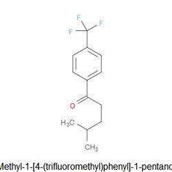 Aobchem&nbsp;4-Methyl-1-[4-(trifluoromethyl)phenyl]-1-pentanone | ≥95% | CAS 869318-90-1 | C13H15F3O | 500mg