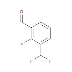 Aobchem&nbsp;3-(Difluoromethyl)-2-fluorobenzaldehyde | ≥95% | CAS 1379207-13-2 | C8H5F3O | 250mg