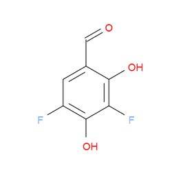 Aobchem&nbsp;3 5-Difluoro-2 4-dihydroxybenzaldehyde | ≥95% | CAS 209541-27-5 | C7H4F2O3 | 1g