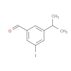 Aobchem&nbsp;3-Iodo-5-isopropylbenzaldehyde | ≥95% | CAS 1289200-88-9 | C10H11IO | 1g