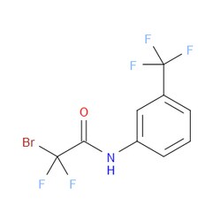 Aobchem&nbsp;2-Bromo-2 2-difluoro-N-(3-(trifluoromethyl)phenyl)acetamide | ≥97% | CAS 2467505-67-3 | C9H5BrF5NO | 500mg