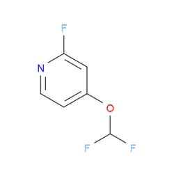 Aobchem&nbsp;4-(Difluoromethoxy)-2-fluoropyridine | ≥97% | CAS 1806335-36-3 | C6H4F3NO | 1g