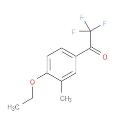 Aobchem&nbsp;1-(4-Ethoxy-3-methylphenyl)-2 2 2-trifluoroethanone | ≥95% | CAS 1369012-94-1 | C11H11F3O2 | 250mg