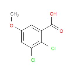 Aobchem&nbsp;2 3-Dichloro-5-methoxybenzoic acid | ≥97% | CAS 2091216-81-6 | C8H6Cl2O3 | 250mg