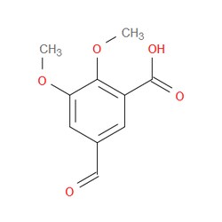 Aobchem&nbsp;5-Formyl-2 3-dimethoxybenzoic acid | ≥97% | CAS 27203-73-2 | C10H10O5 | 1g