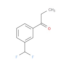 Aobchem&nbsp;1-(3-(Difluoromethyl)phenyl)propan-1-one | ≥95% | CAS 1806577-45-6 | C10H10F2O | 250mg