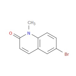 Aobchem&nbsp;6-Bromo-1-methylquinolin-2(1H)-one | ≥95% | CAS 16717-25-2 | C10H8BrNO | 250mg