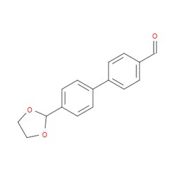 Aobchem&nbsp;4 -(1 3-Dioxolan-2-yl)-[1 1 -biphenyl]-4-carbaldehyde | ≥95% | CAS 893737-04-7 | C16H14O3 | 1g
