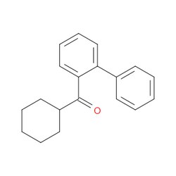 Aobchem&nbsp;[1 1 -Biphenyl]-2-yl(cyclohexyl)methanone | ≥95% | CAS 963-92-8 | C19H20O | 250mg