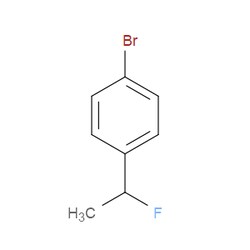 Aobchem&nbsp;1-Bromo-4-(1-fluoroethyl)benzene | ≥95% | CAS 159298-87-0 | C8H8BrF | 250mg