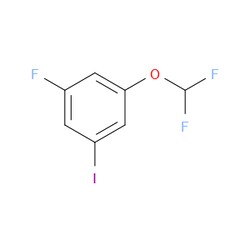 Aobchem&nbsp;1-(Difluoromethoxy)-3-fluoro-5-iodobenzene | ≥97% | CAS 1261583-29-2 | C7H4F3IO | 1g