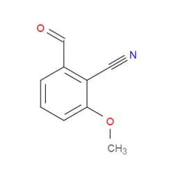 Aobchem&nbsp;2-Formyl-6-methoxybenzonitrile | ≥97% | CAS 21962-51-6 | C9H7NO2 | 250mg