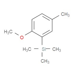 Aobchem&nbsp;(2-Methoxy-5-methylphenyl)trimethylsilane | ≥95% | CAS 172952-27-1 | C11H18OSi | 1g