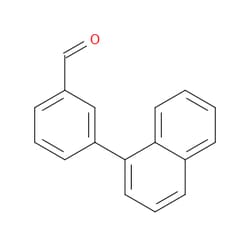 Aobchem&nbsp;3-(Naphthalen-1-yl)benzaldehyde | ≥95% | CAS 56432-20-3 | C17H12O | 500mg