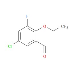 Aobchem&nbsp;5-Chloro-2-ethoxy-3-fluorobenzaldehyde | ≥97% | CAS 1478877-27-8 | C9H8ClFO2 | 500mg