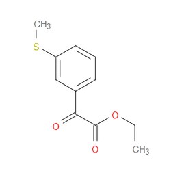 Aobchem&nbsp;Ethyl 2-(3-(methylthio)phenyl)-2-oxoacetate | ≥95% | CAS 1256479-24-9 | C11H12O3S | 1g