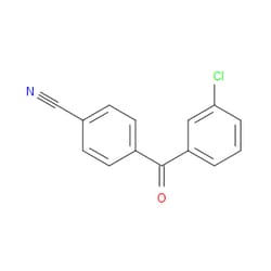 Aobchem&nbsp;4-(3-Chlorobenzoyl)benzonitrile | ≥95% | CAS 261783-90-8 | C14H8ClNO | 1g