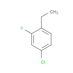 Aobchem&nbsp;4-Chloro-1-ethyl-2-fluorobenzene | ≥97% | CAS 1369880-08-9 | C8H8ClF | 250mg
