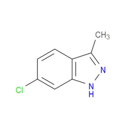 Aobchem&nbsp;6-Chloro-3-methyl-1H-indazole | ≥95% | CAS 55774-25-9 | C8H7ClN2 | 500mg