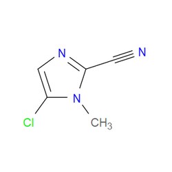 Aobchem&nbsp;5-Chloro-1-methyl-1H-imidazole-2-carbonitrile | ≥95% | CAS 36941-61-4 | C5H4ClN3 | 500mg