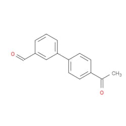 Aobchem&nbsp;4 -Acetyl-[1 1 -biphenyl]-3-carbaldehyde | ≥97% | CAS 400747-38-8 | C15H12O2 | 250mg